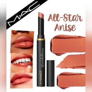 MAC Cosmetics Powder Kiss Velvet Blur Stick All-Star Anise Soft Terracotta BNIB